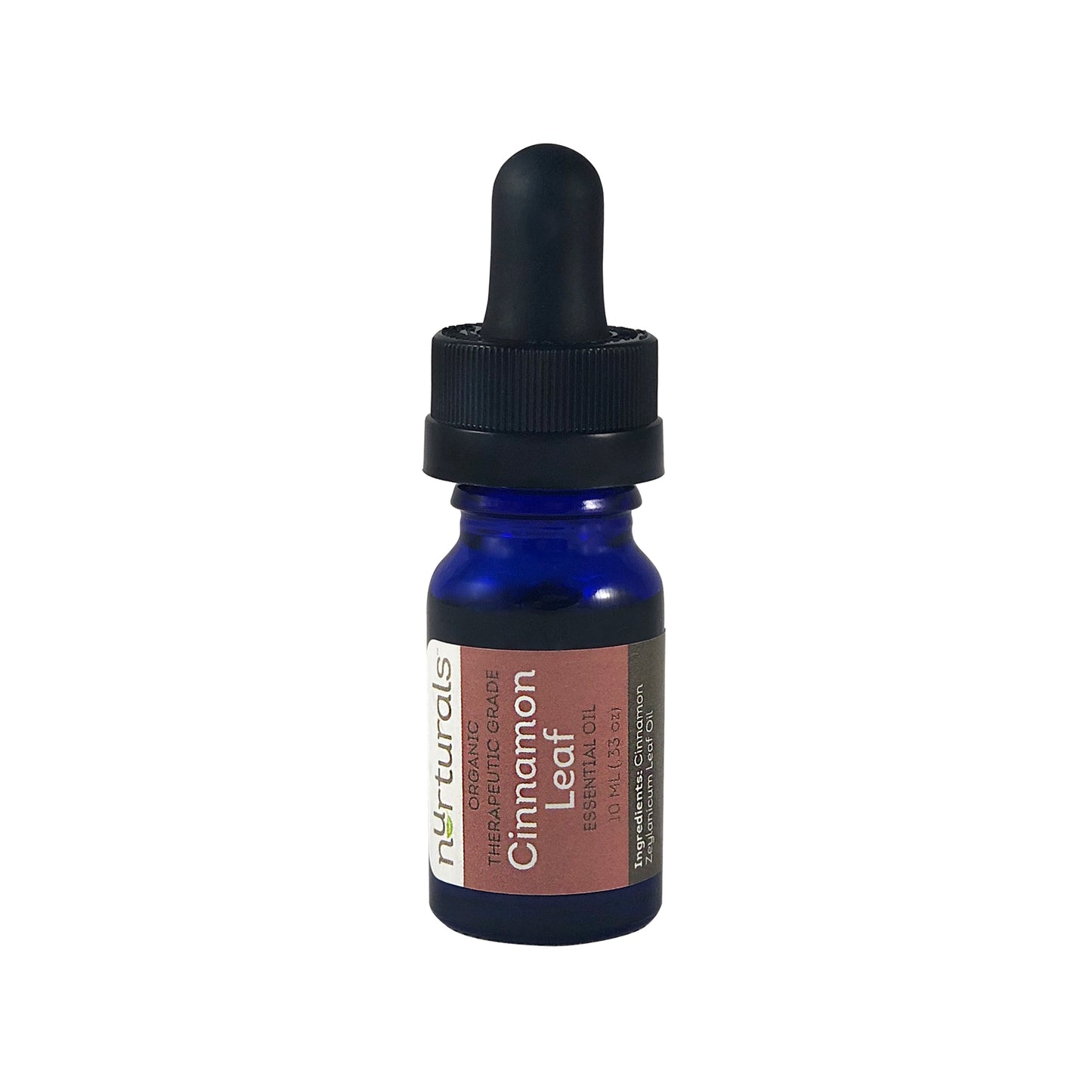 Nurturals Organic Cinnamon Leaf Essential Oil, made in Oregon.