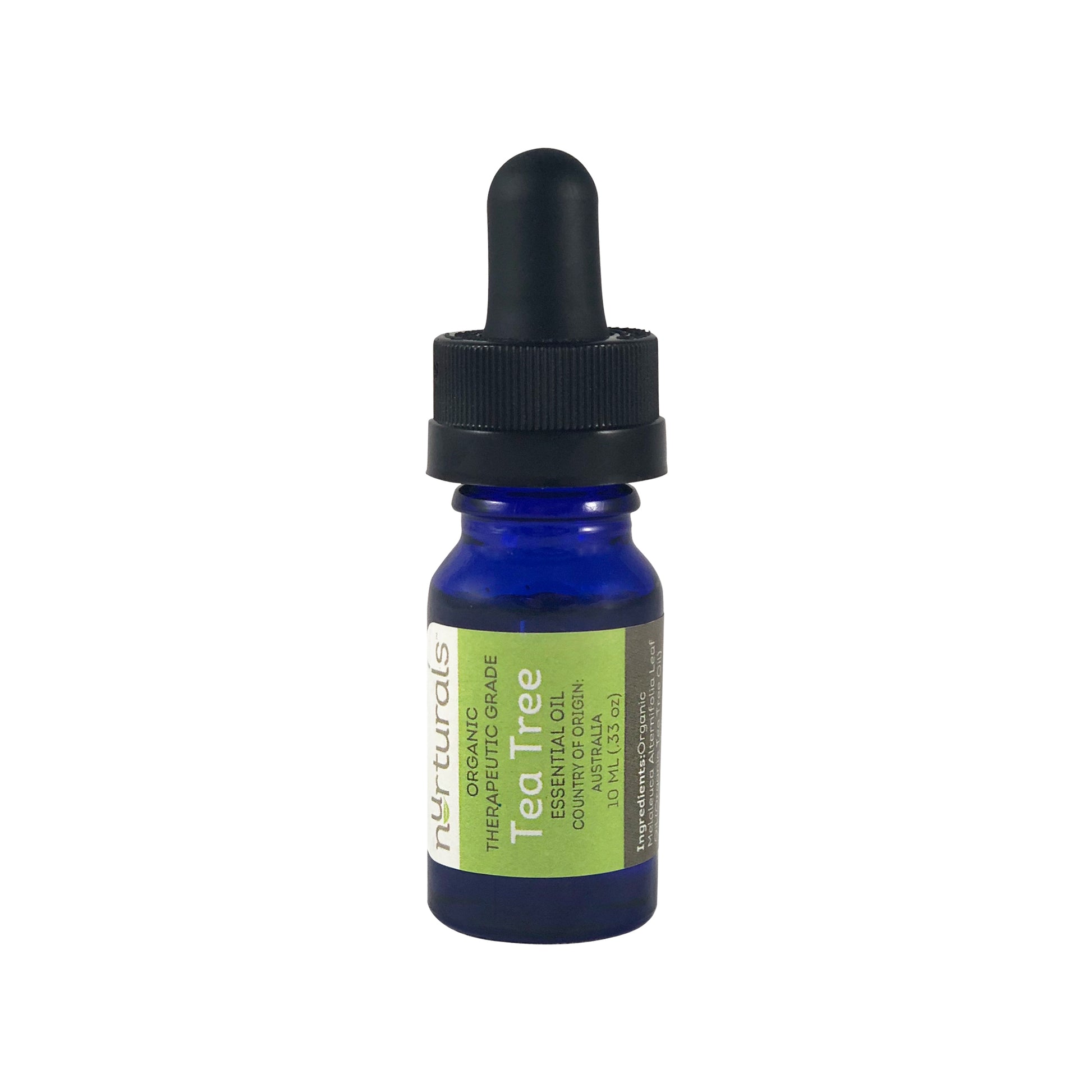Nurturals Organic Tea Tree Essential Oil for nontoxic house cleaning