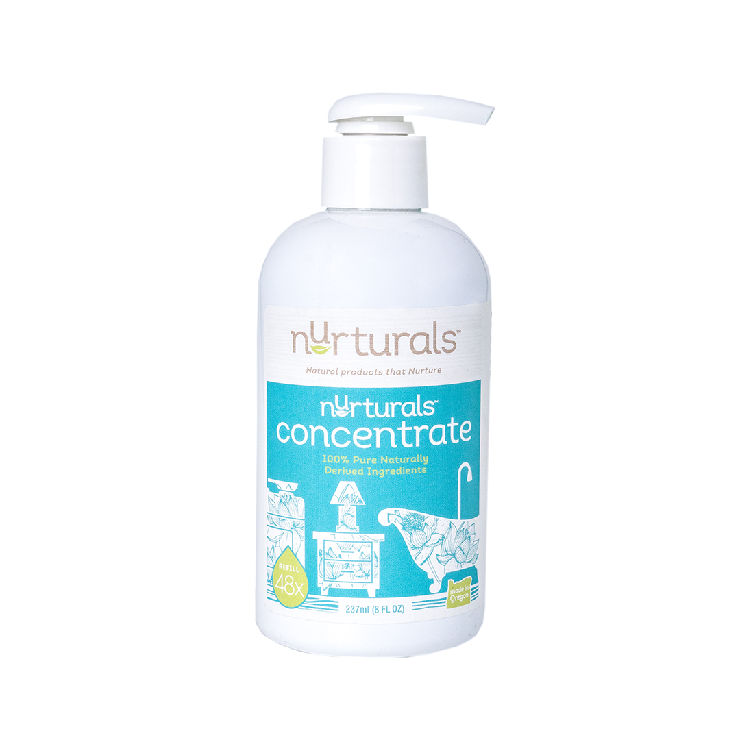 Nurturals Concentrate Non-Toxic Eco-Friendly Naturally Derived Ingredients, Made in Oregon