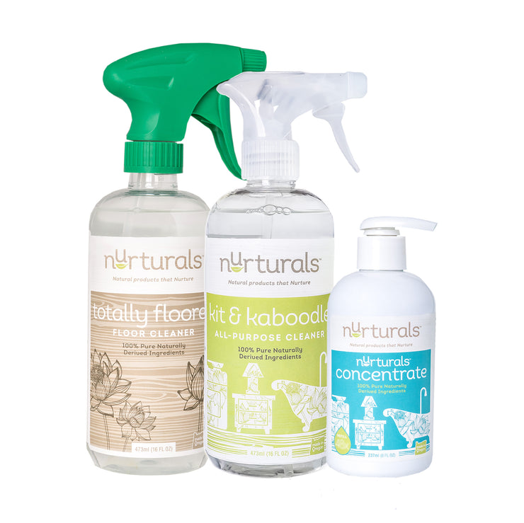 Try It Set of Nurturals Non-Toxic Eco-friendly Cleaning Supplies